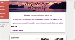 Desktop Screenshot of 1baptistchurch.org